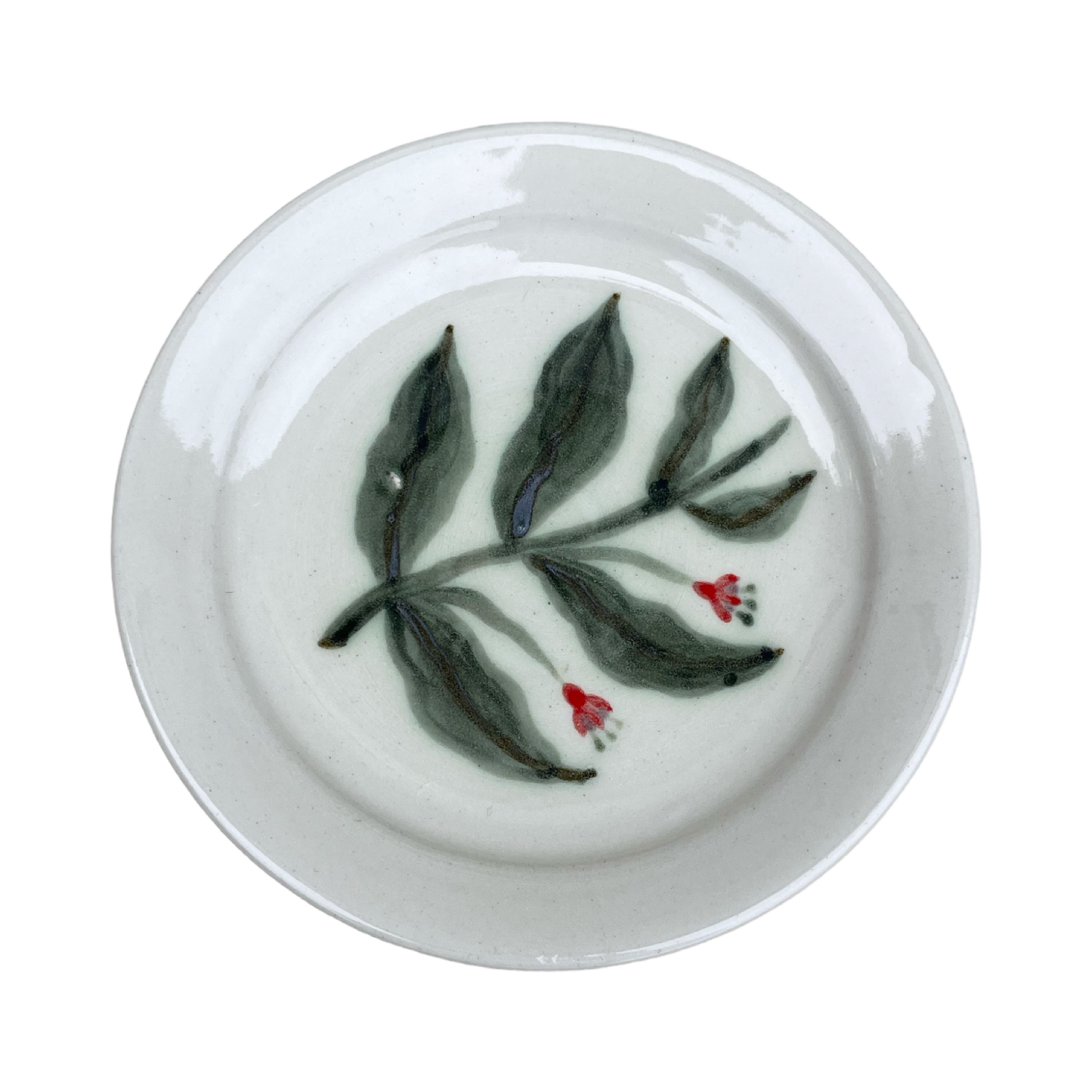 Fuchsia Side Plate #4