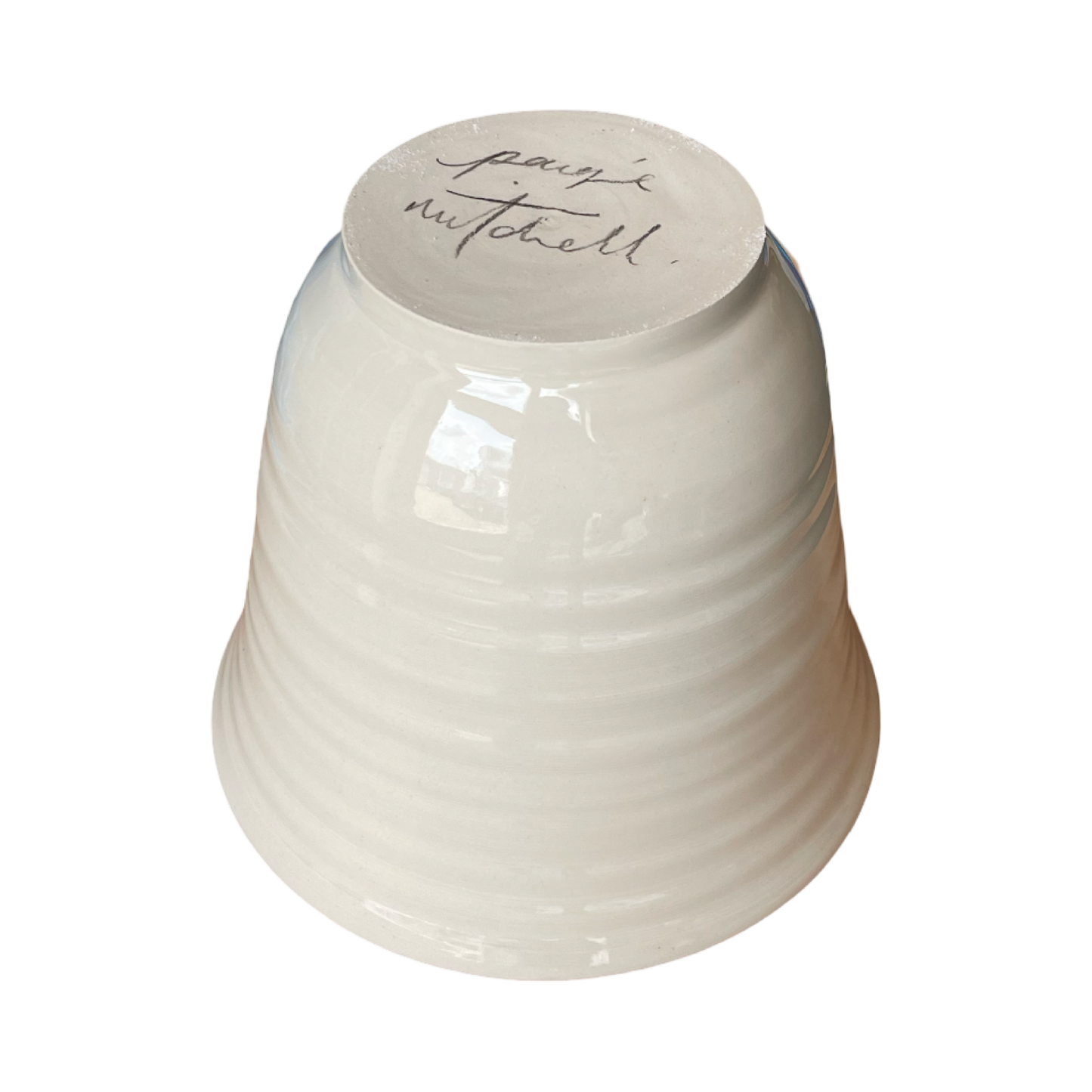White Stoneware Vase #1