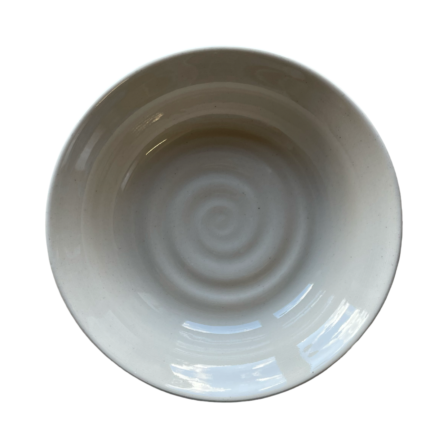 White Stoneware Bowl #4