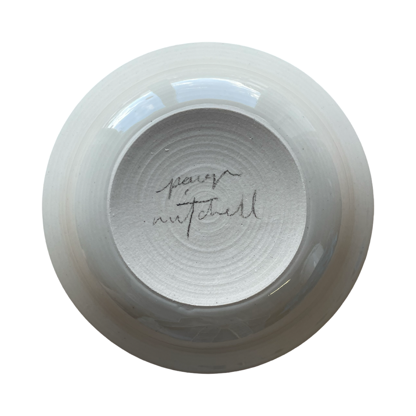 White Stoneware Bowl #4