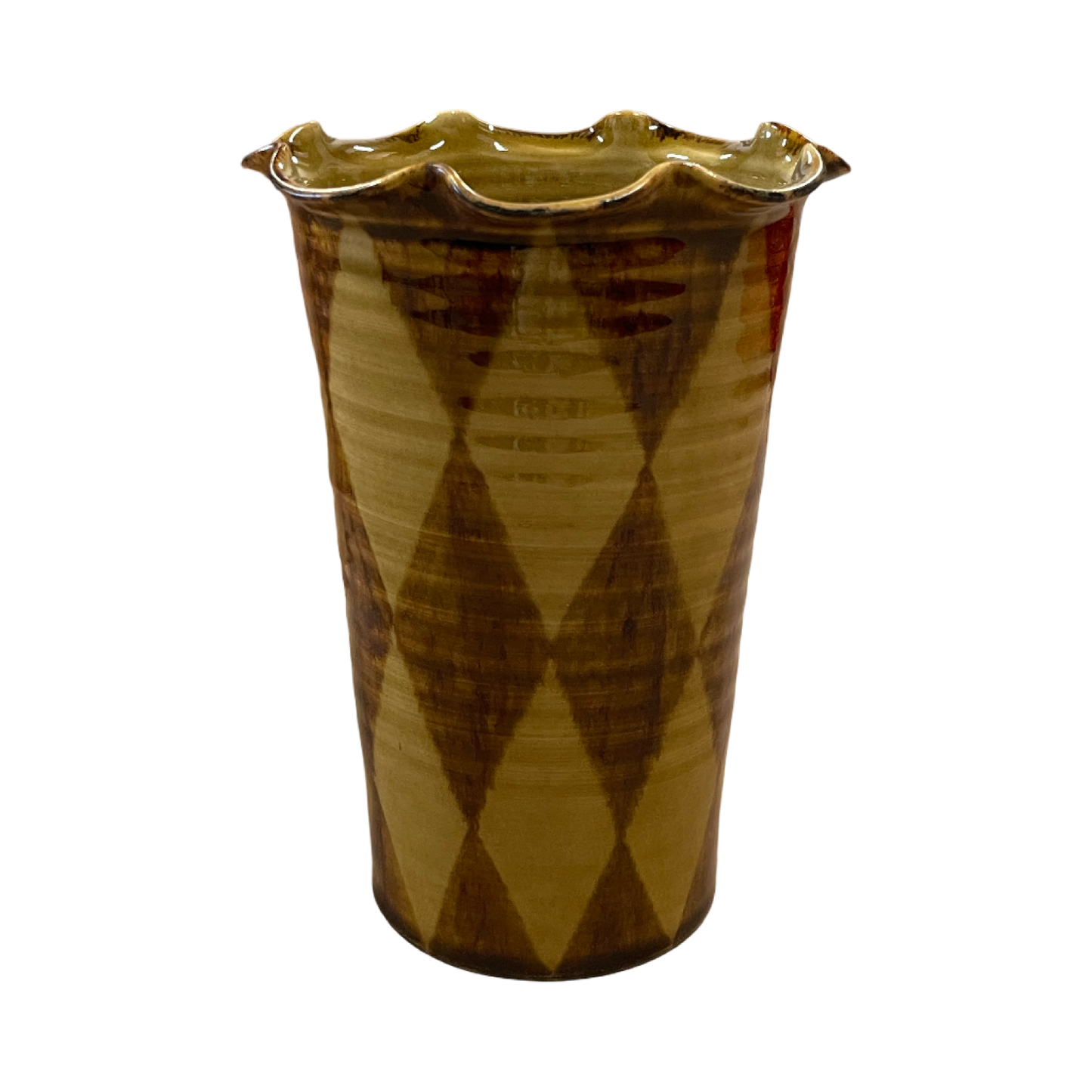 Honey Glaze Vase - Large