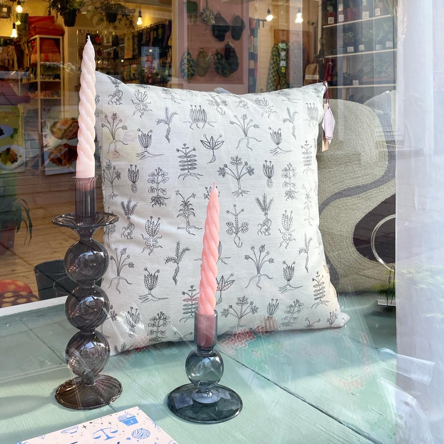 Herbal Linen Cushion Cover.