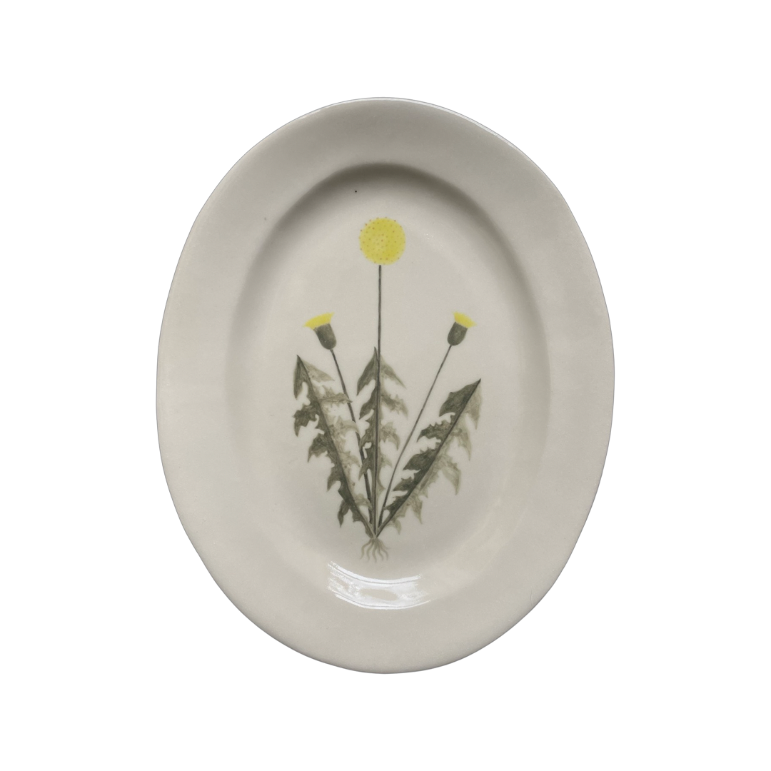 Dandelion Medium Platter.