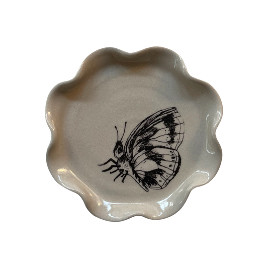 Frilly Dish - Butterfly