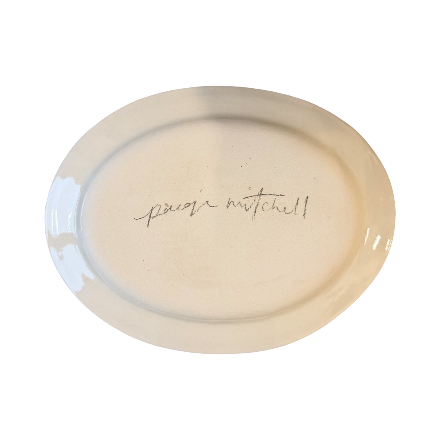 Circus Platter - Blue and Honey