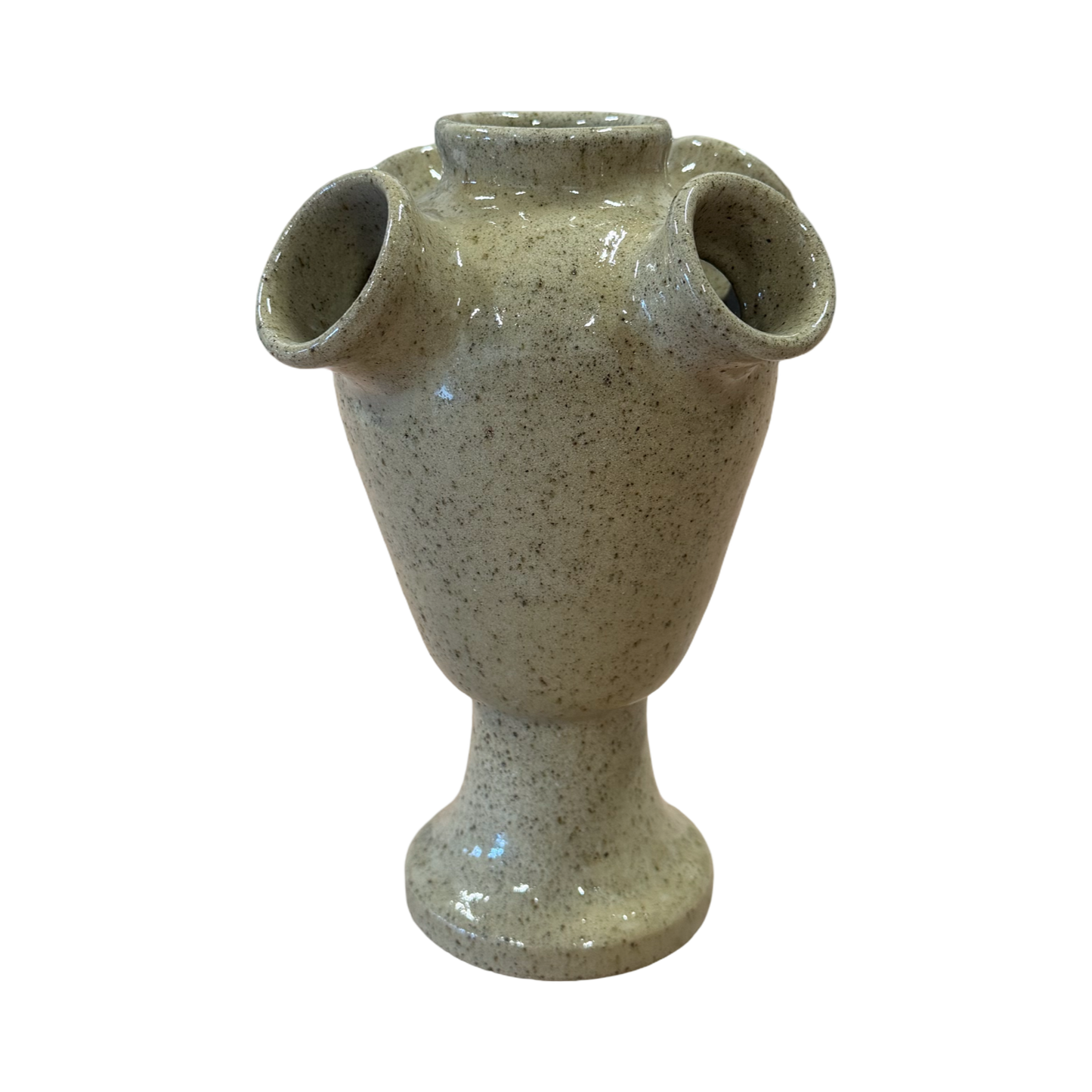 Stoneware Tulipiere - Speckle Stoneware #1