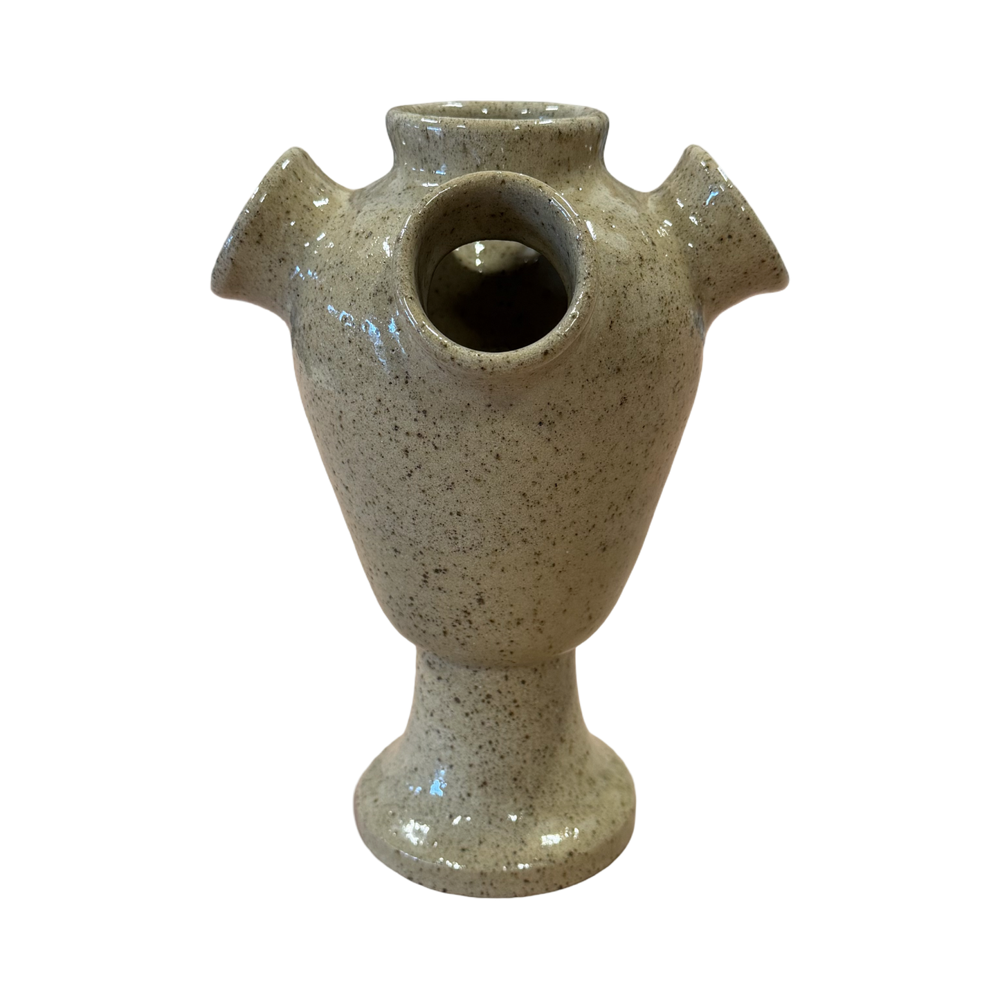 Stoneware Tulipiere - Speckle Stoneware #1