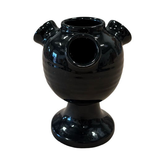 Stoneware Tulipiere - Glossy Black