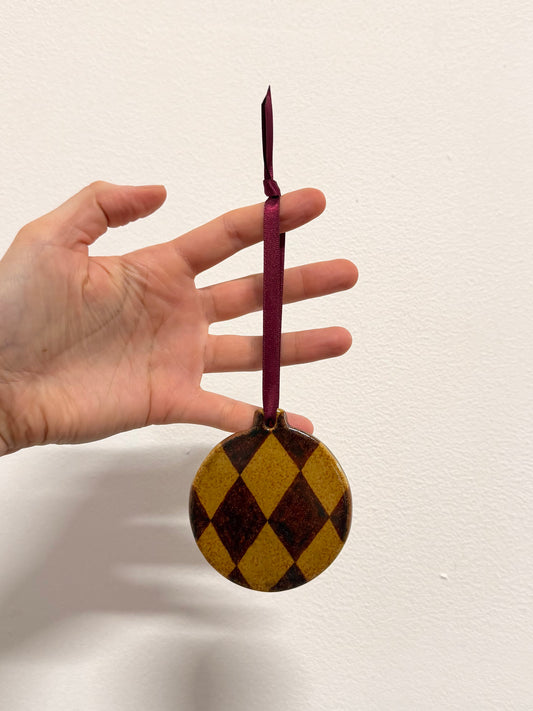 Honey Glaze Harlequin Decoration