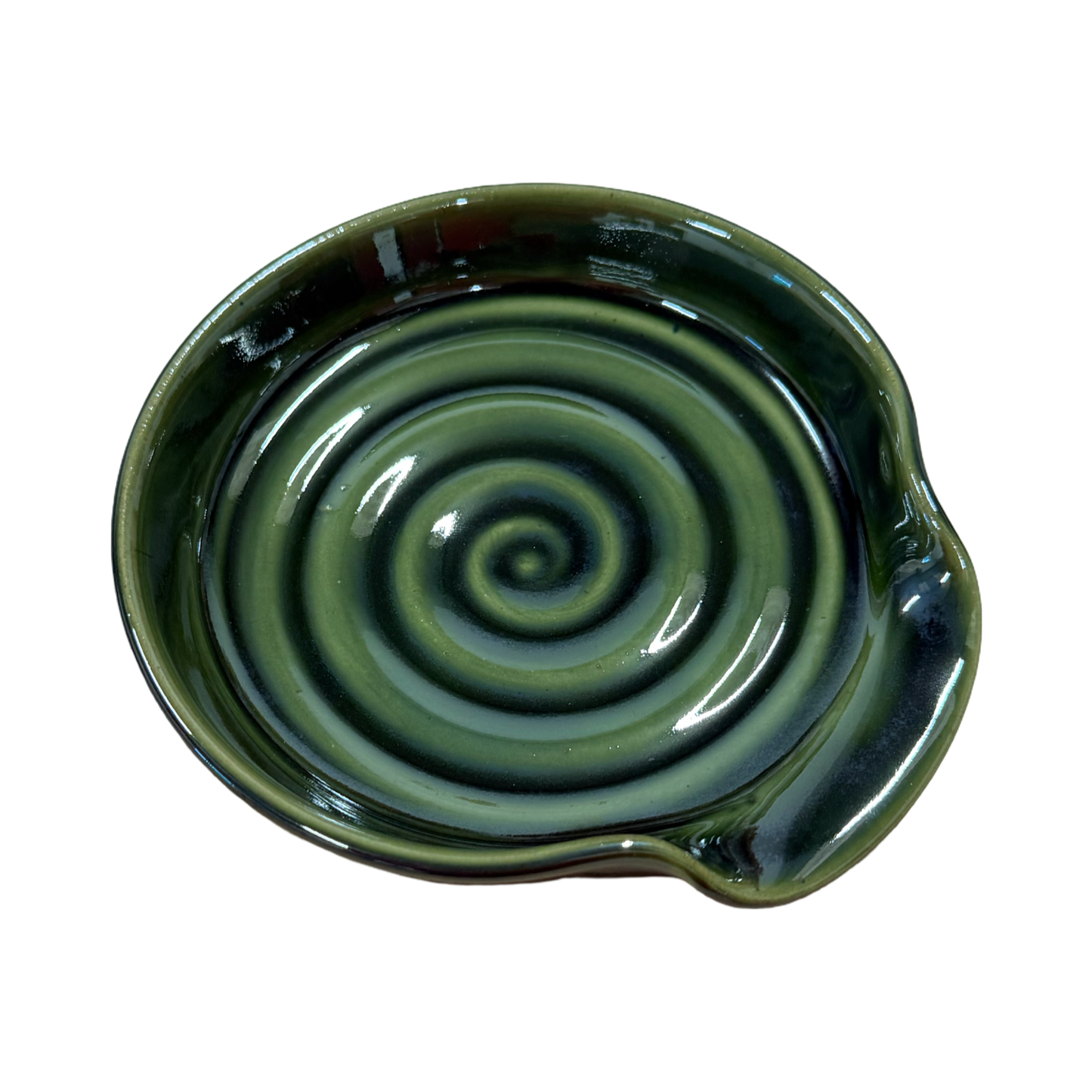 Emerald Green Spoon Rest