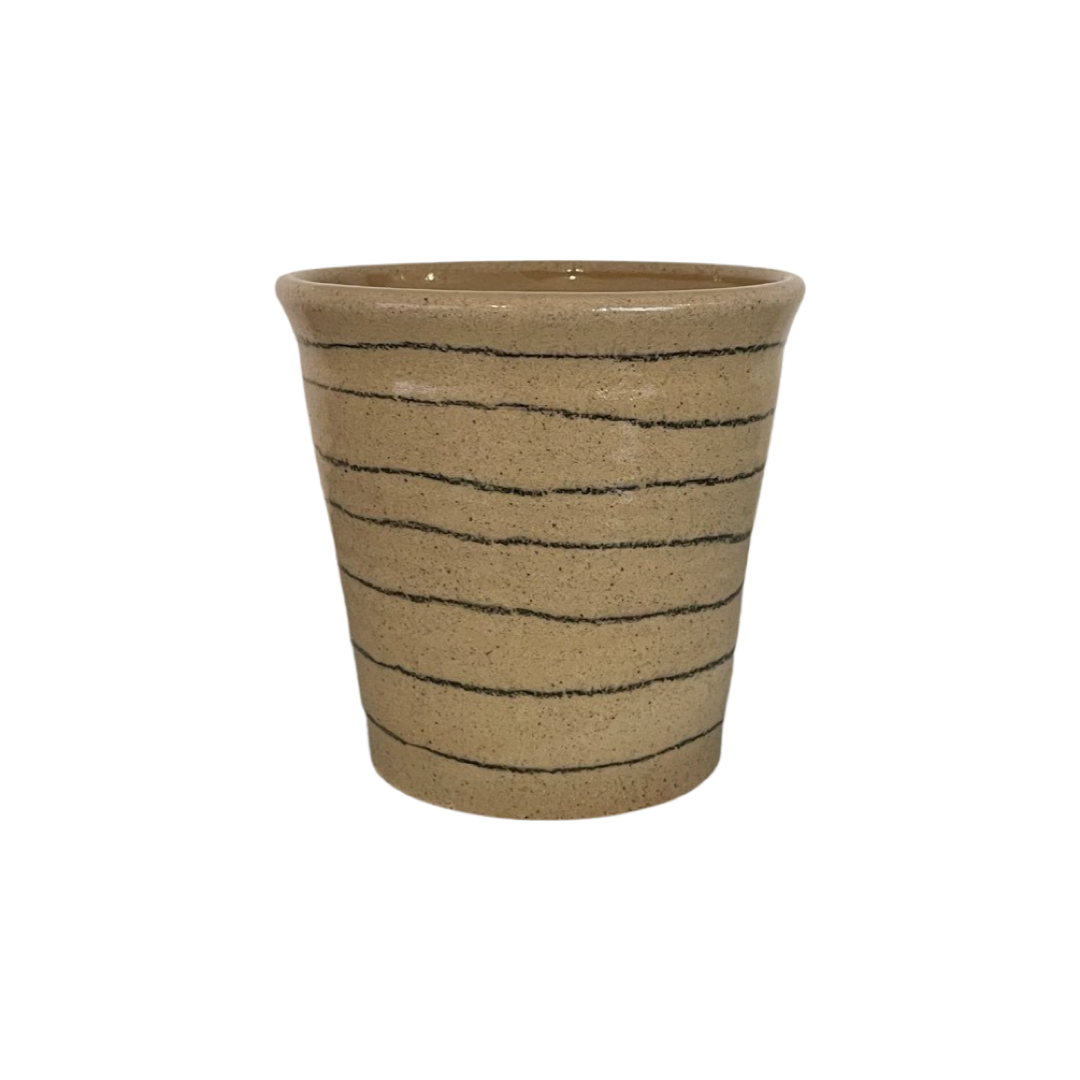 Stripe Pot