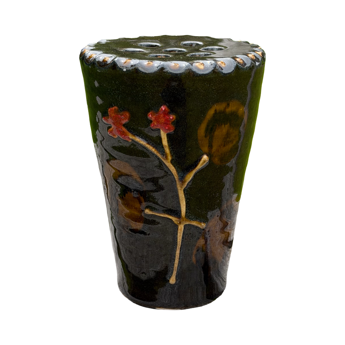Pelargonium Vase - Black - #4