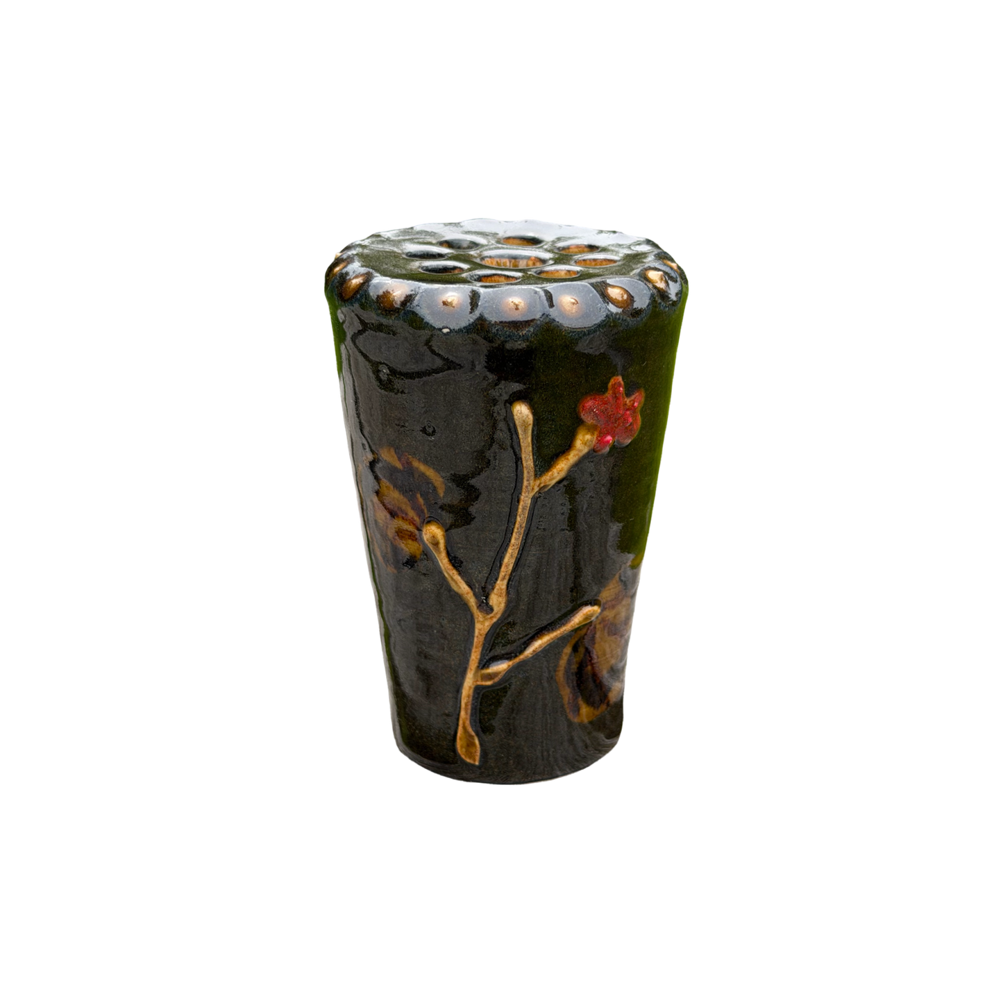 Pelargonium Vase - Black - #6