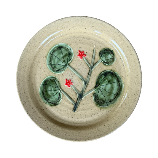 Pelargonium Dinner Plate - #17
