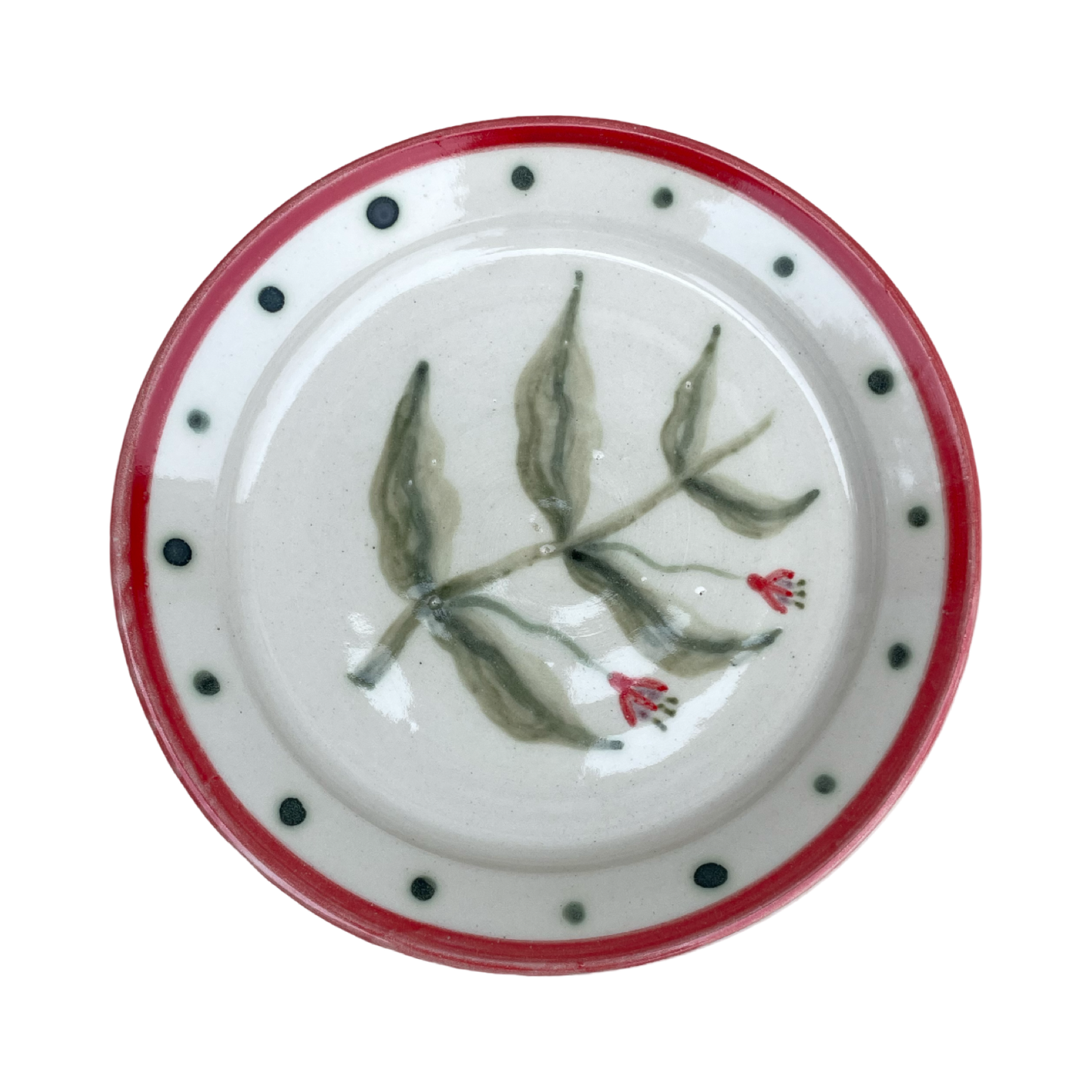 Fuchsia Side Plate #5