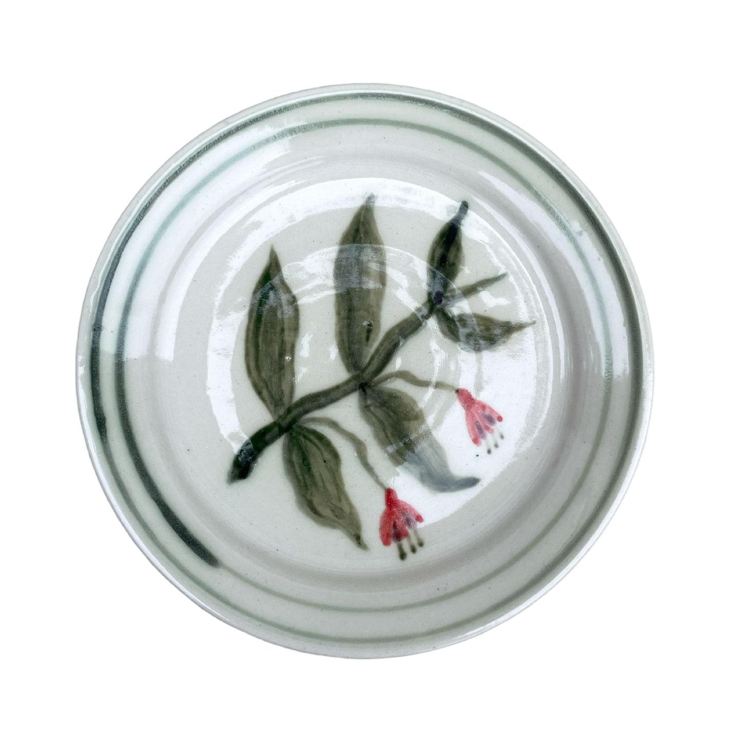 Fuchsia Side Plate #6