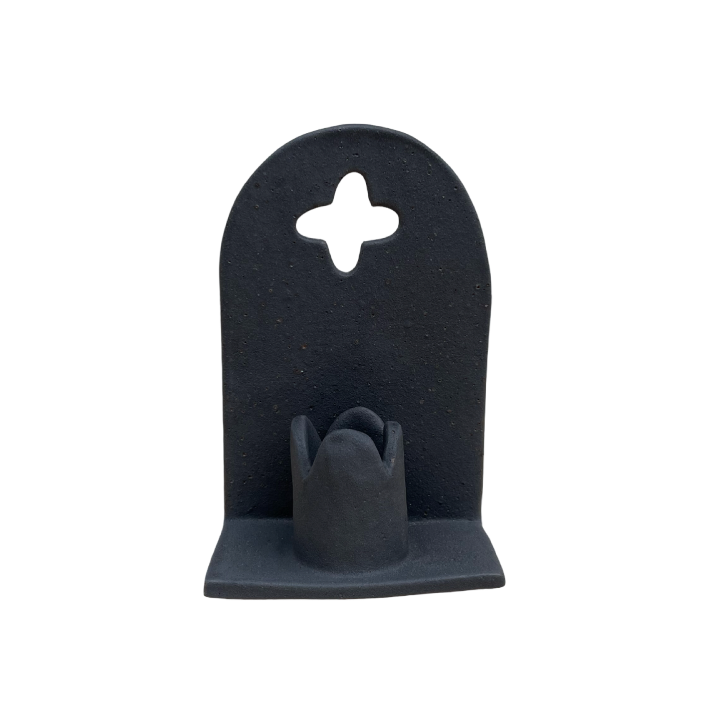 Gothic Sconce #4 Matte Black