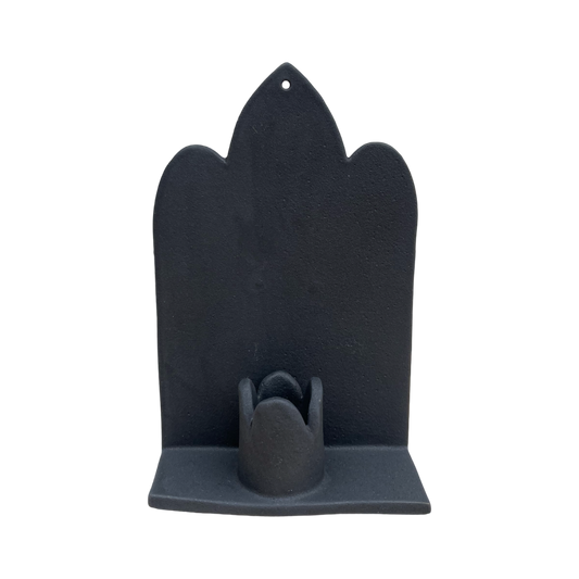 Gothic Sconce #3 Matte Black
