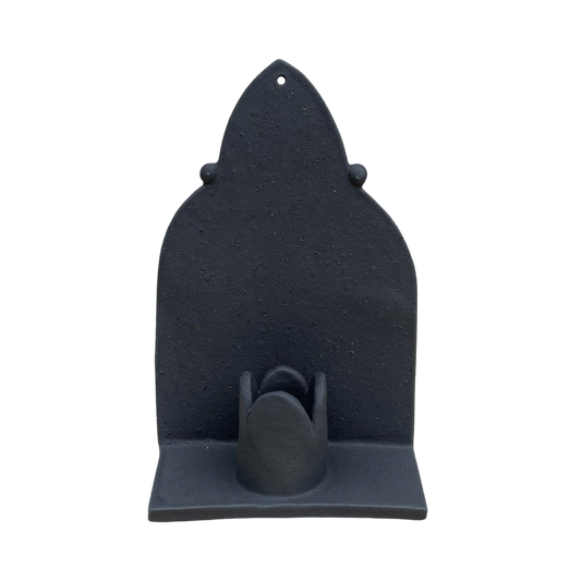 Gothic Sconce #1 Matte Black