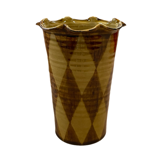 Honey Glaze Vase - Large
