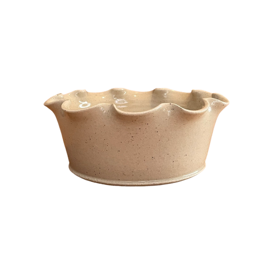 Frilly Dog Bowl