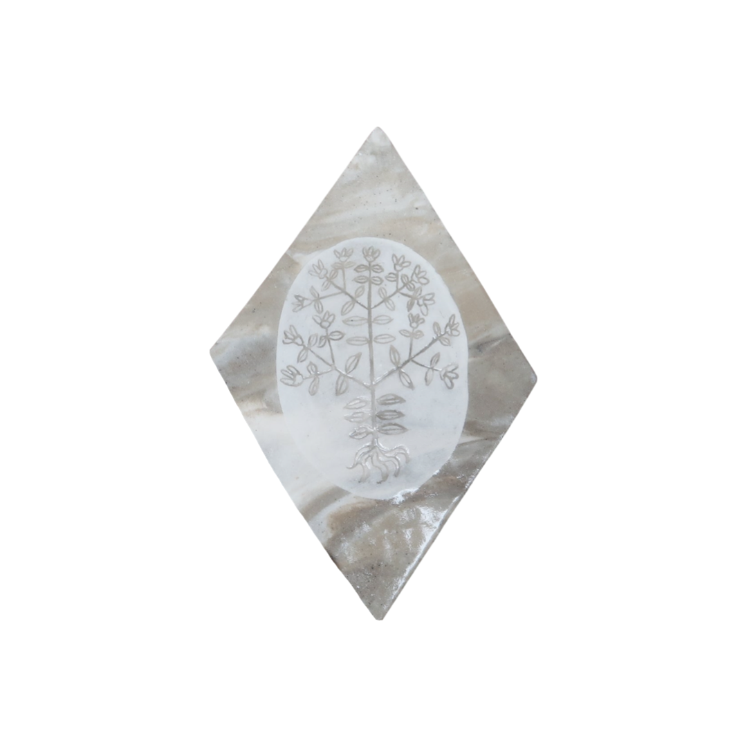 Saint Johns Wort Diamond Tile