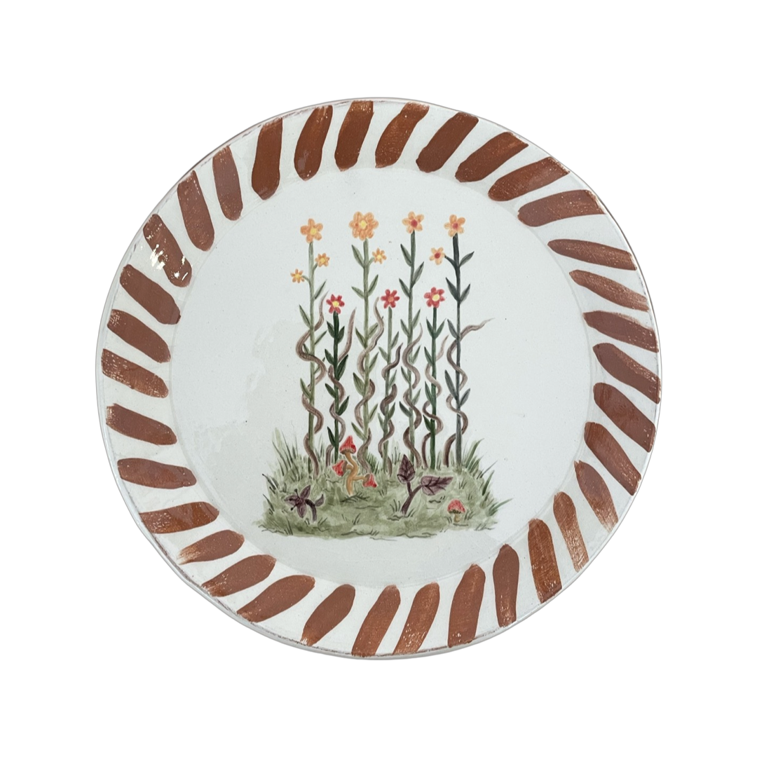 Dodder Terracotta Plate
