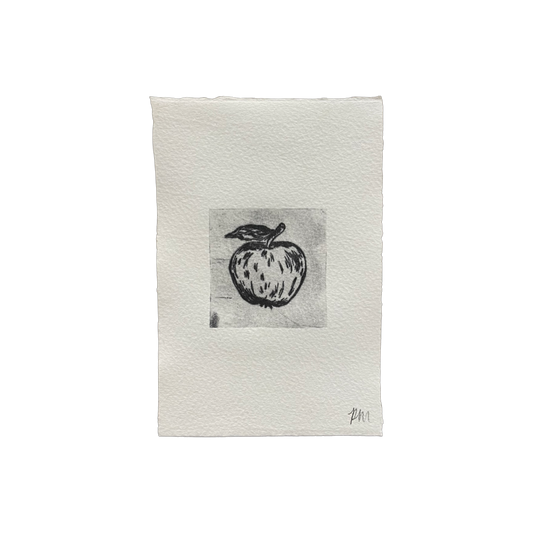 Print - Forbidden Fruit Drypoint