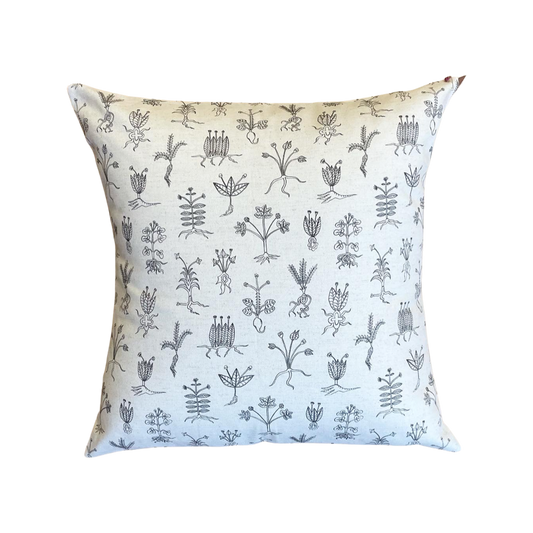 Herbal Linen Cushion Cover.